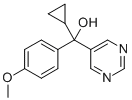 环丙嘧啶醇,12771-68-5,结构式