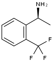 (S)-1-[2-(Trifluoromethyl)phenyl]ethylamine Struktur
