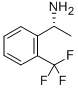 (R)-1-[2-(トリフルオロメチル)フェニル]エチルアミン 化学構造式