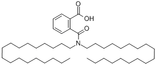 二(氢化牛脂基)邻苯二甲酸酰胺 结构式