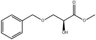(S)-3-BENZYLOXY-2-HYDROXY-PROPIONIC ACID METHYL ESTER
 Struktur