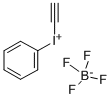 エチニル(フェニル)ヨードニウムテトラフルオロボラート 化学構造式