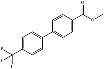[1,1'-Biphenyl]-4-carboxylic acid, 4'-(trifluoroMethyl)-, Methyl ester Struktur