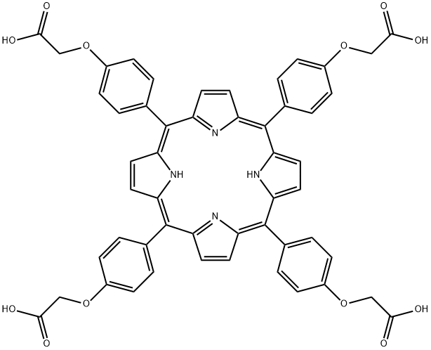 5,10,15,20-TETRAKIS(4-CARBOXYMETHYLOXYPHENYL)-21H,23H-PORPHINE price.