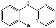 2-(2-bromophenylamino)pyrimidine Structure