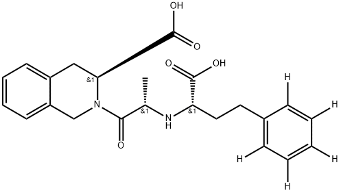 Quinaprilat-D5 Struktur