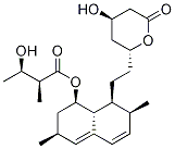 [1S-[1α(2R*,3R*),3α,7β,8β(2S*,4S*),8aβ]]-3-Hydroxy-2-Methylbutanoic Acid 1,2,3,7,8,8a-hexahydro-3,7-diMethyl-8-[2-(tetrahydro-4-hydroxy-6-oxo-2H-pyran-
2-yl)ethyl]-1-naphthalenyl Ester Structure