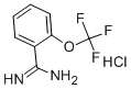 2-(TRIFLUOROMETHOXY)BENZAMIDINE HYDROCHLORIDE Structure