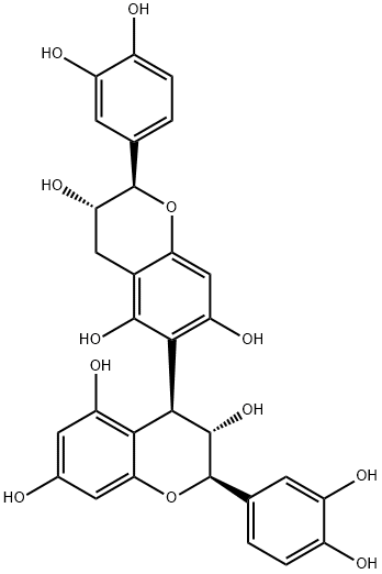 原花青素B6, 12798-58-2, 结构式