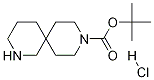 tert-butyl 2,9-diazaspiro[5.5]undecane-9-carboxylate hydrochloride Struktur
