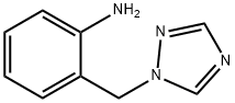 2-(1H-1,2,4-TRIAZOL-1-YLMETHYL)ANILINE, 127988-21-0, 结构式