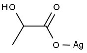 乳酸銀(I) 化学構造式