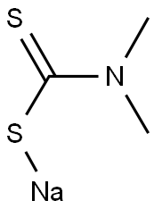 福美钠, 128-04-1, 结构式