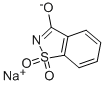 Saccharin sodium Structure