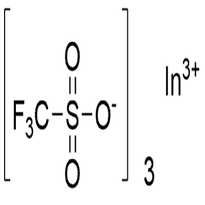 INDIUM(III) TRIFLUOROMETHANESULFONATE Structure