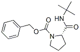 (L)-N-BENZYLOXYCARBONYL-PROLINE-TERT BUTYLAMIDE Structure