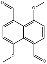 1,5-DIFORMYL-4,8-DIMETHOXYNAPHTHALENE Structure