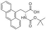 BOC-D-ANTHRYLALANINE 化学構造式