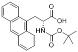 BOC-D-ANTHRYLALANINE Structure