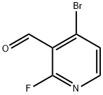 4-溴-2-氟-3-吡啶甲醛,128071-77-2,结构式