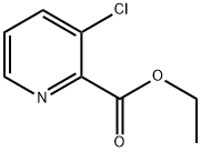 3-氯-2-吡啶羧酸乙酯, 128073-20-1, 结构式