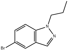5-溴-1-丙基-1H-吲唑, 1280786-76-6, 结构式