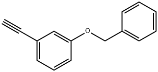 3-苄氧基苯乙炔,128133-59-5,结构式