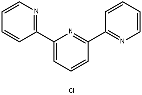 4'-クロロ-2,2':6',2''-テルピリジン 化学構造式