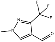 4-醛基-3-(三氟甲基)-1-甲基-1H-吡唑,128225-66-1,结构式