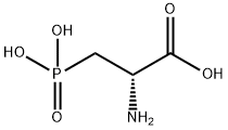 D(-)-2-氨基-3-膦丙酸, 128241-72-5, 结构式