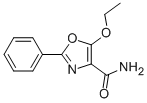 5-ETHOXY-2-PHENYLOXAZOLE-4-CARBOXAMIDE Structure