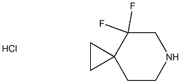 4,4-二氟-6-氮杂螺[2.5]辛烷盐酸盐,1282532-00-6,结构式
