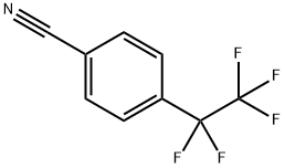 4-(Pentafluoroethyl)benzonitrile Struktur