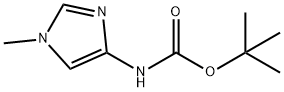 Carbamic acid, (1-methyl-1H-imidazol-4-yl)-, 1,1-dimethylethyl ester (9CI) Structure