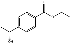 (R)-4-(1-HYDROXYETHYL) BENZOIC ACID METHYL ESTER Structure