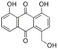 1,8-dihydroxy-4-hydroxymethylanthraquinone Structure