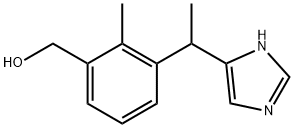 羟基美托咪定, 128366-50-7, 结构式