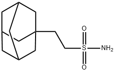 2-(金刚烷-1-基)乙烷-1-磺酰胺, 1283719-69-6, 结构式