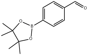 4-Formylphenylboronic acid pinacol cyclic ester  Structure