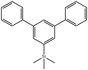 (M-TERPHENYL-5'-YL)TRIMETHYLSILANE Struktur
