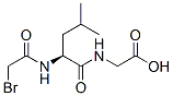 N-bromoacetylleucylglycine Structure