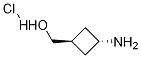 trans-3-AMino-cyclobutaneMethanol hydrochloride Structure