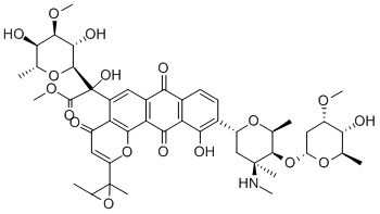 アルトロマイシンA 化学構造式