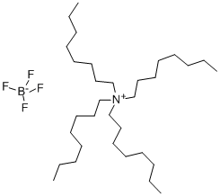 四辛基四氟硼酸铵, 128464-35-7, 结构式
