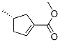 1-Cyclopentene-1-carboxylicacid,4-methyl-,methylester,(S)-(9CI) Structure