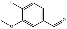 4-フルオロ-m-アニスアルデヒド 化学構造式