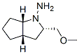 Cyclopenta[b]pyrrol-1(2H)-amine, hexahydro-2-(methoxymethyl)-, (2S,3aS,6aS)- (9CI) Structure