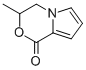 1H-Pyrrolo[2,1-c][1,4]oxazin-1-one,3,4-dihydro-3-methyl-(9CI) Structure