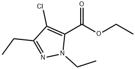 128537-52-0 4-CHLORO-1,3-DIETHYL-1H-PYRAZOLE-5-CARBOXYLIC ACID ETHYL ESTER