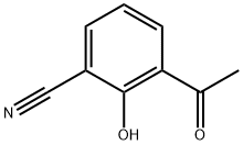Benzonitrile, 3-acetyl-2-hydroxy- (9CI) 化学構造式